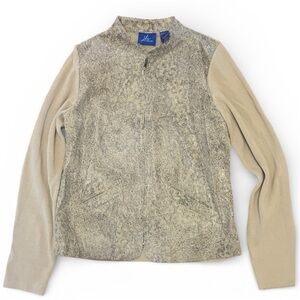 JH Collectibles Real Suede Zip Jacket